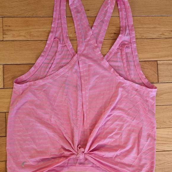 Zyia Pink Nimbus Split Back Active Wear Tank - Picture 10 of 10